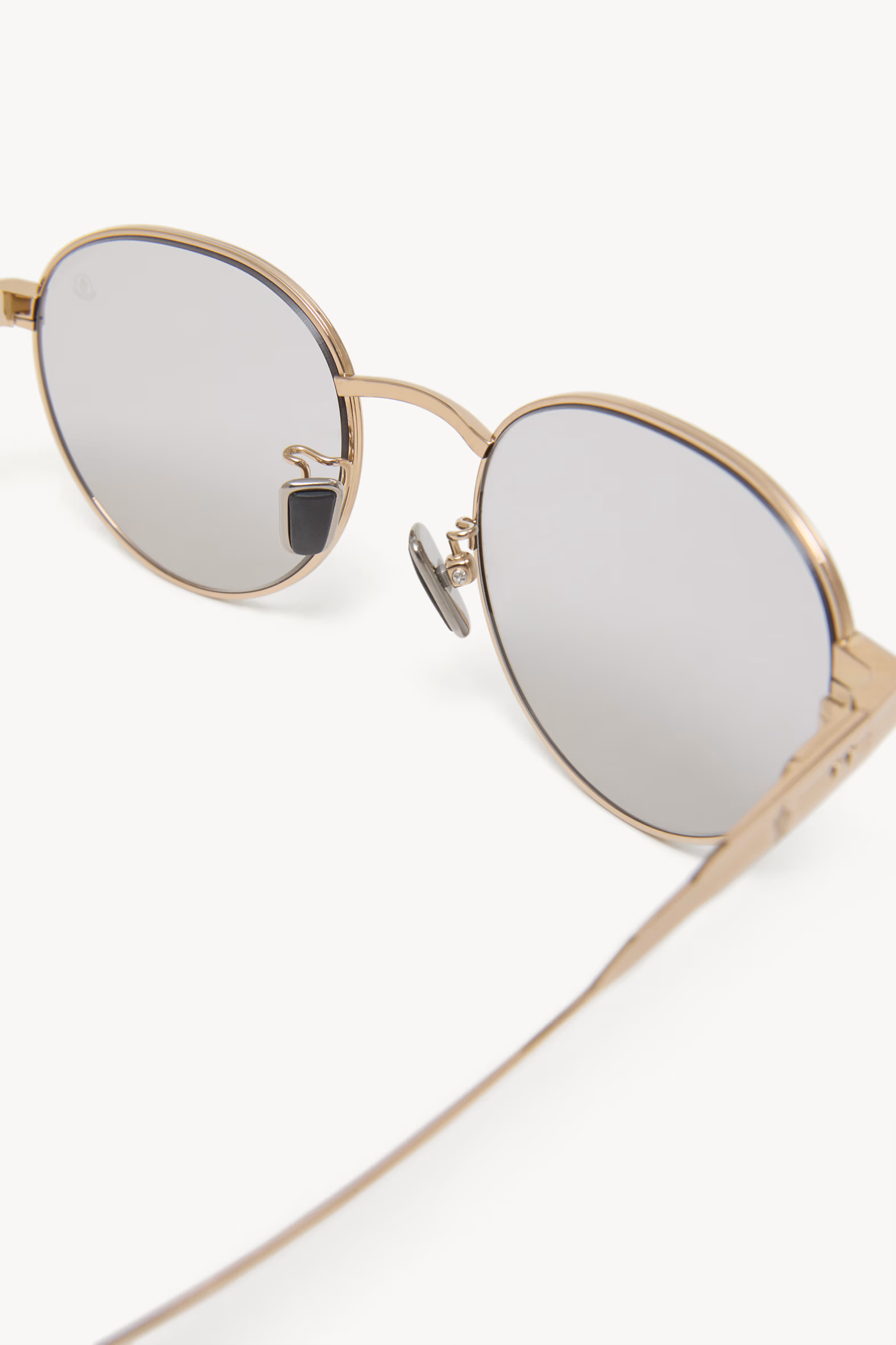 Lunettes de soleil rondes Subtila Or Clair Moncler 5